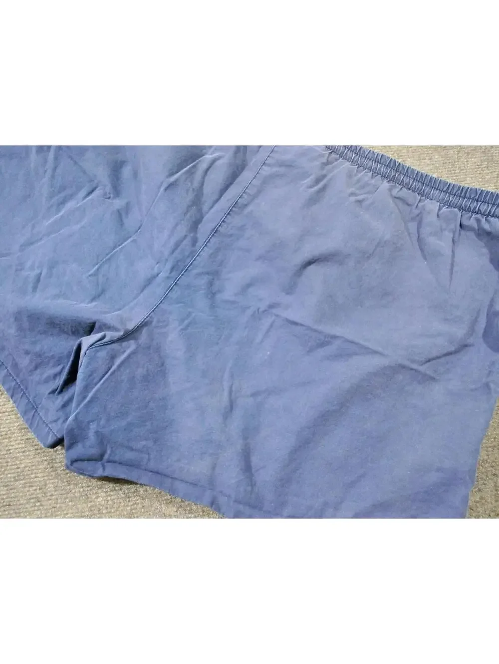 Ralph Lauren Polo Sport Mens Swimsuit Blue Navy Faded Vintage 90s Swim Large